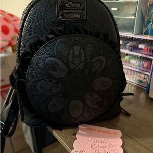 Loungefly Disney Villains Lace/Scalloped Backpack